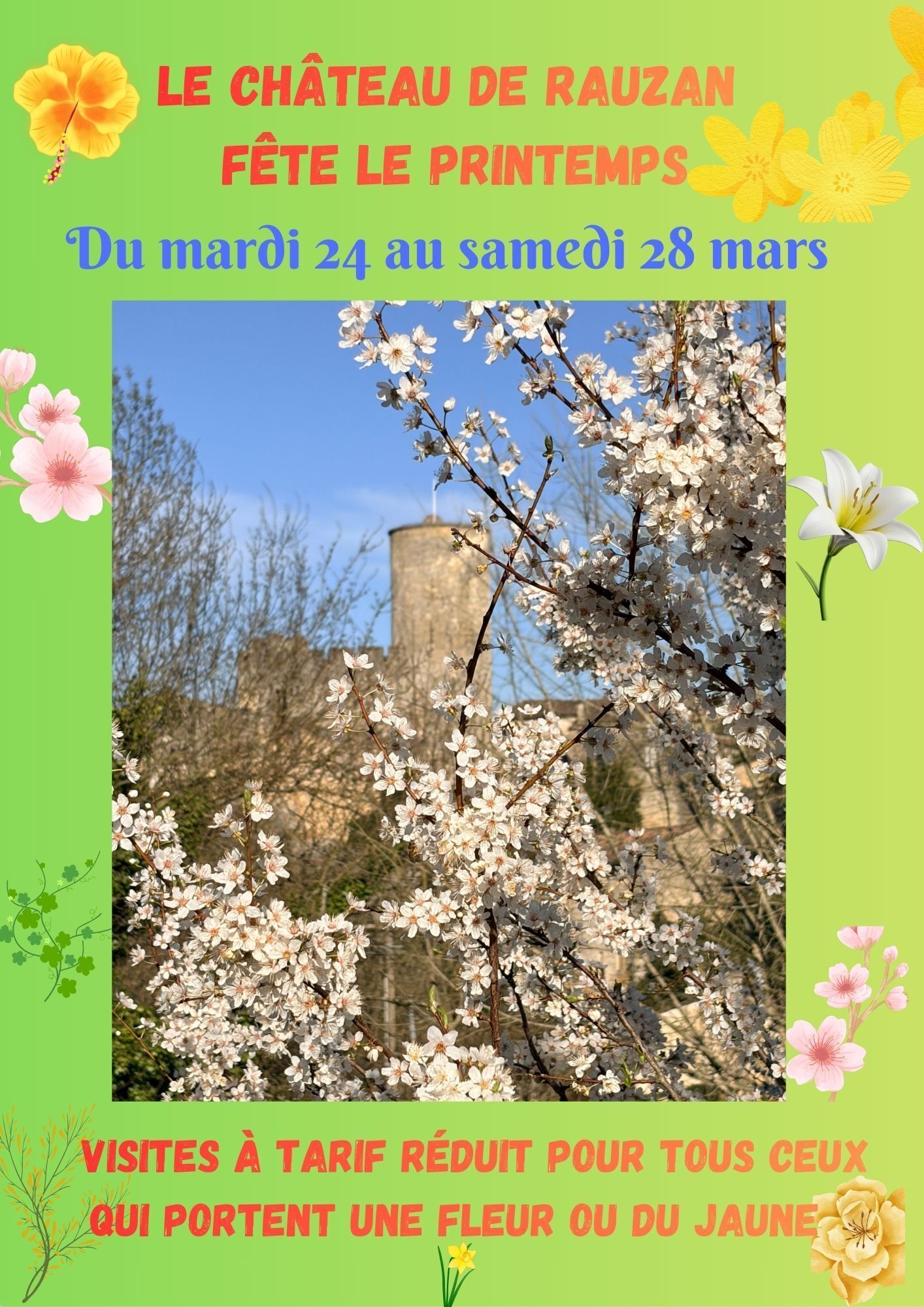Printemps au Château