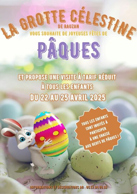 Pâques à la Grotte Célestine